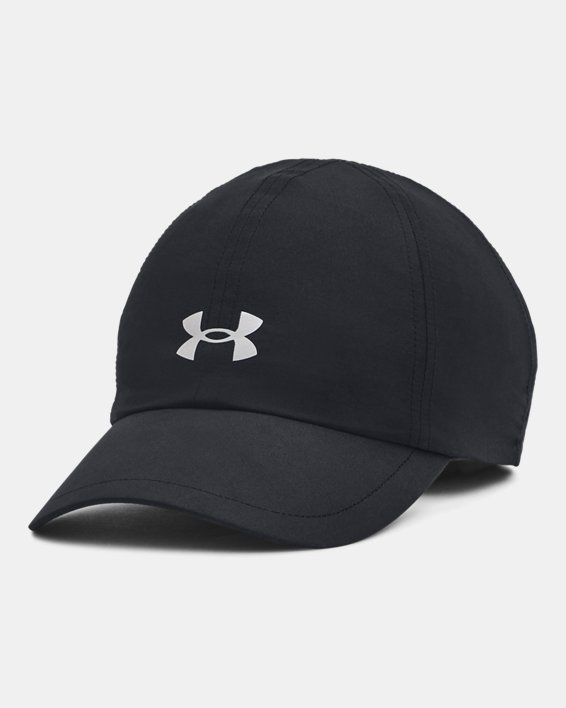 Women's UA Launch Adjustable Cap in Black image number 0